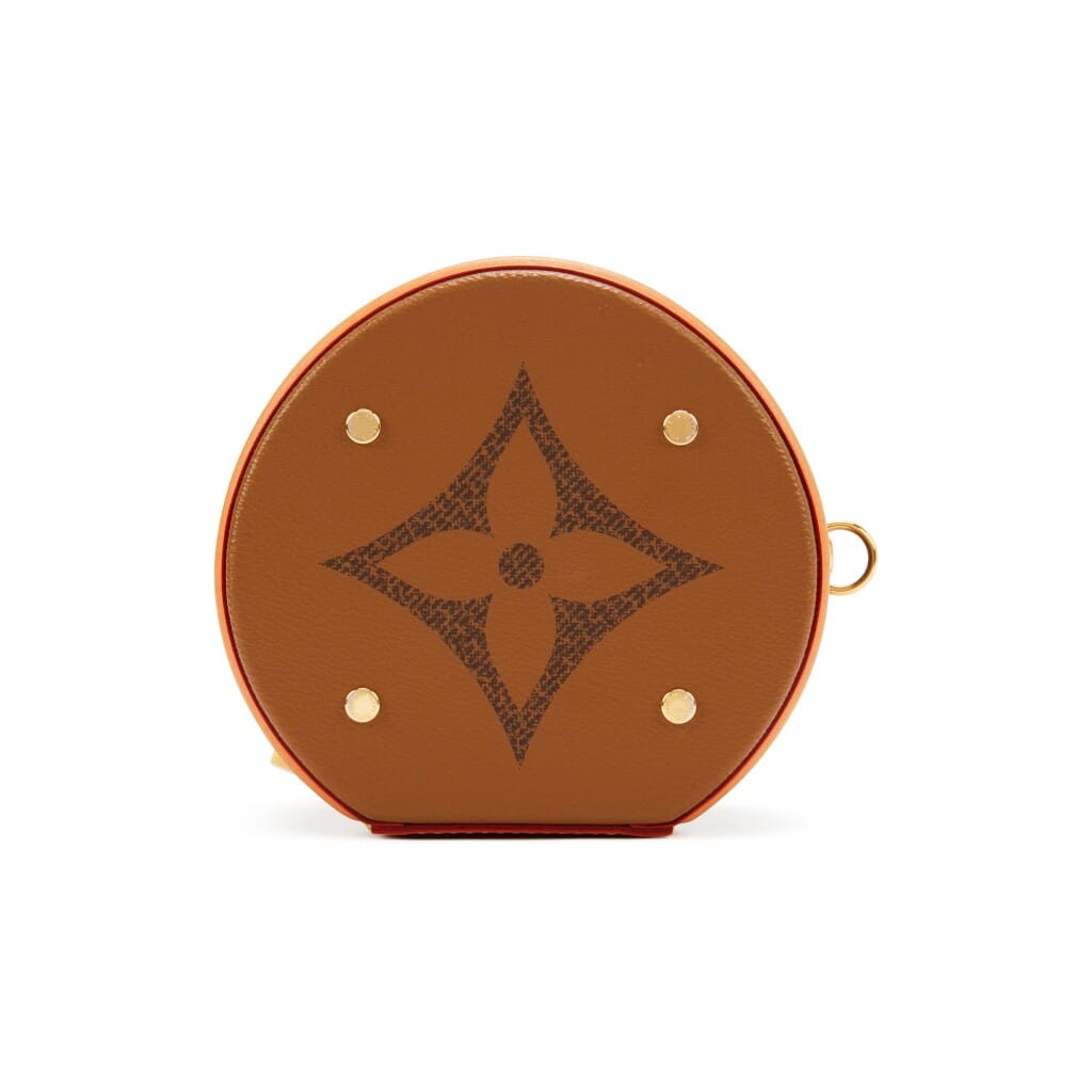 Ebene Reverse Giant Monogram Coated Canvas Cannes Gold Hardware, 2019