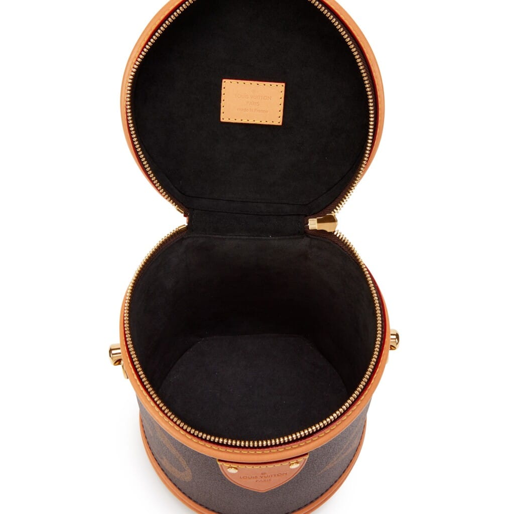Ebene Reverse Giant Monogram Coated Canvas Cannes Gold Hardware, 2019