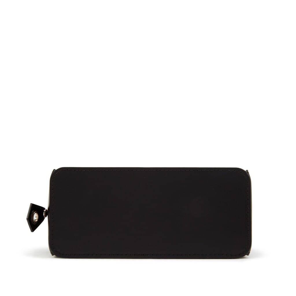 Black and Brown Monogram Coated Canvas and Calfskin Nano Dora Silver Hardware, 2016