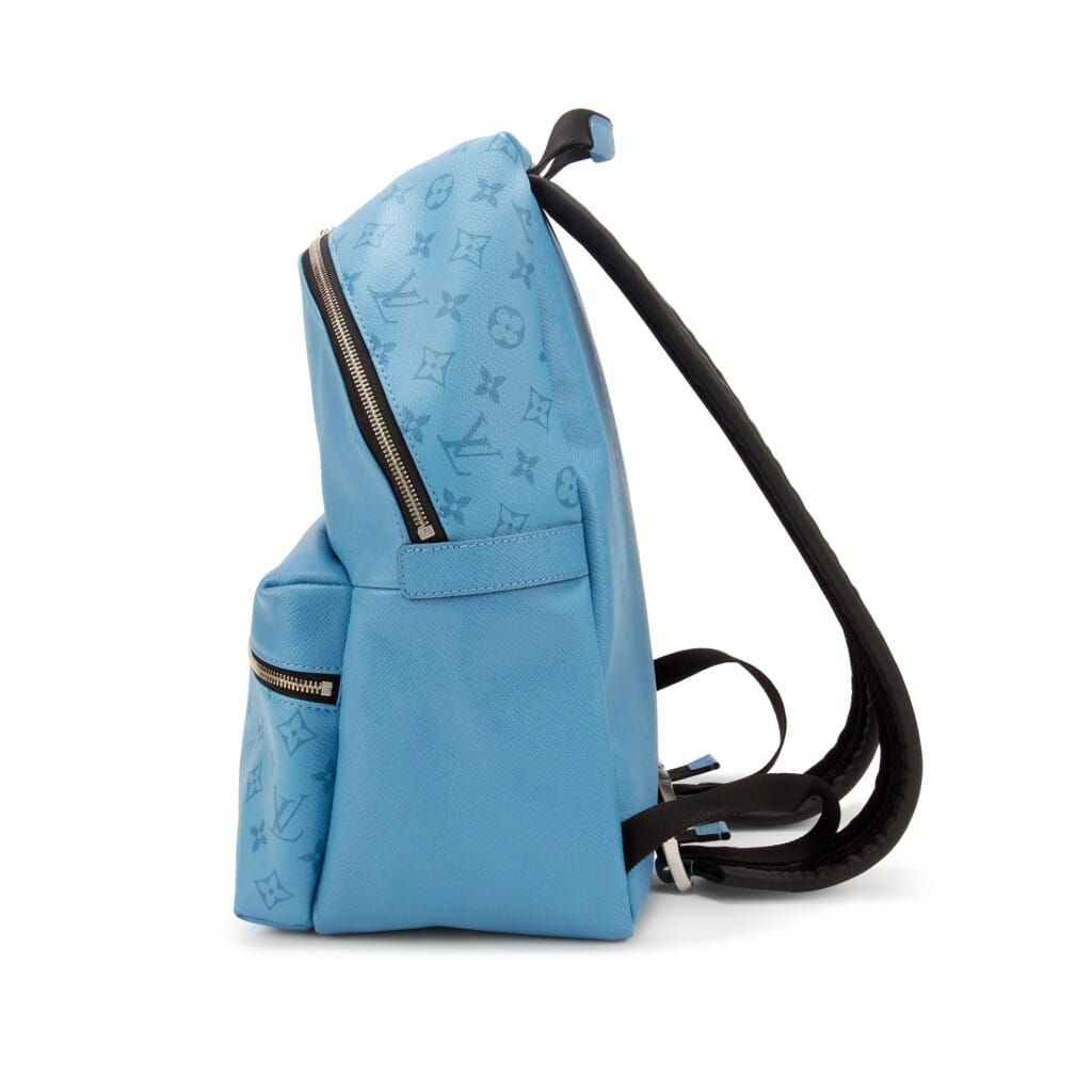 Denim Blue Taigarama Discovery Backpack Silver Hardware, 2020