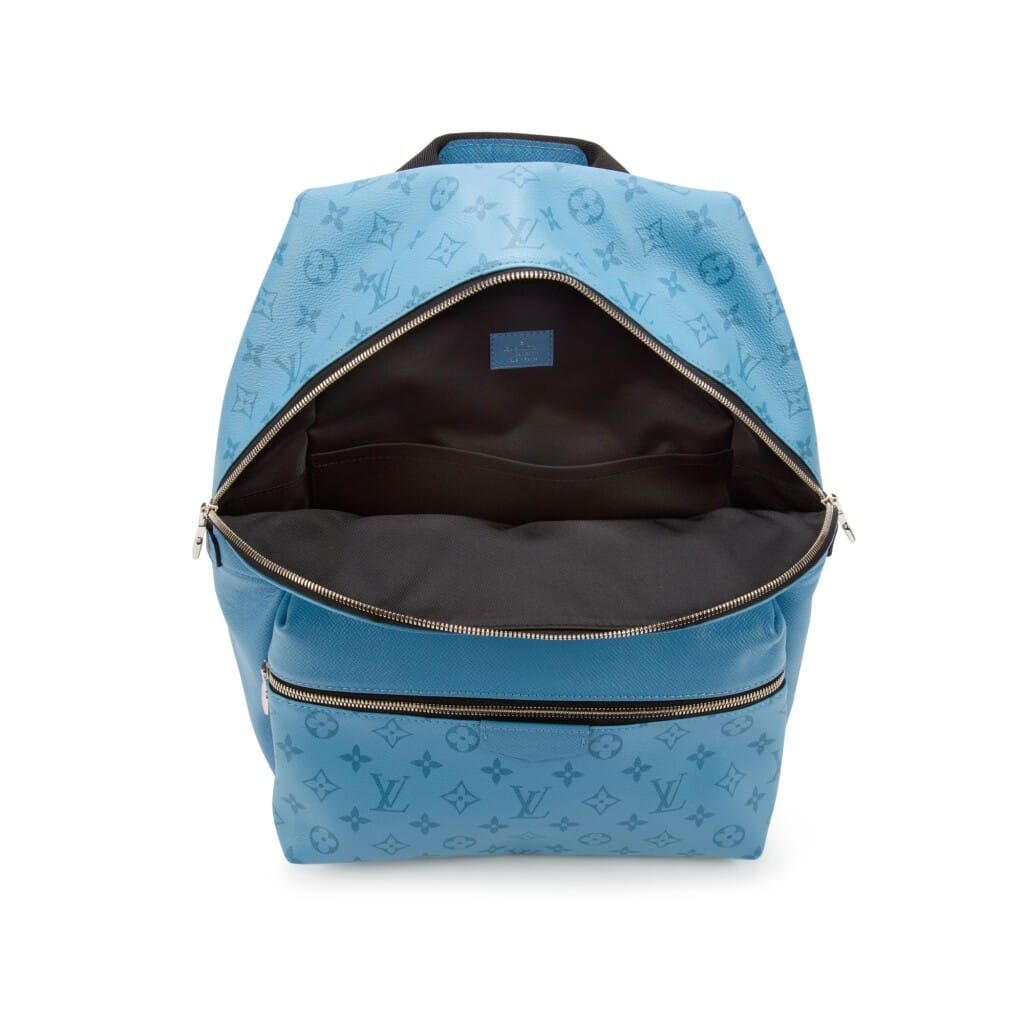 Denim Blue Taigarama Discovery Backpack Silver Hardware, 2020