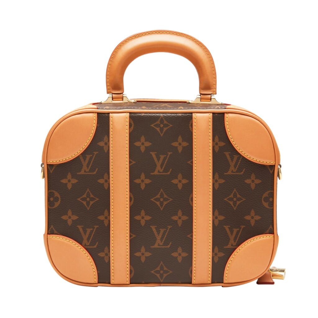 Brown Monogram Valisette PM Gold Tone Hardware