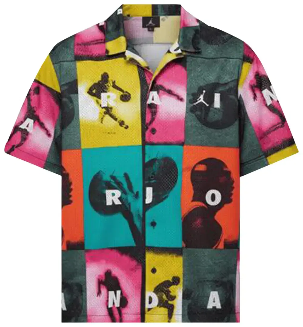 Air Jordan Brooklyn All Over Print Graphic Short-Sleeve 'Multicolor'