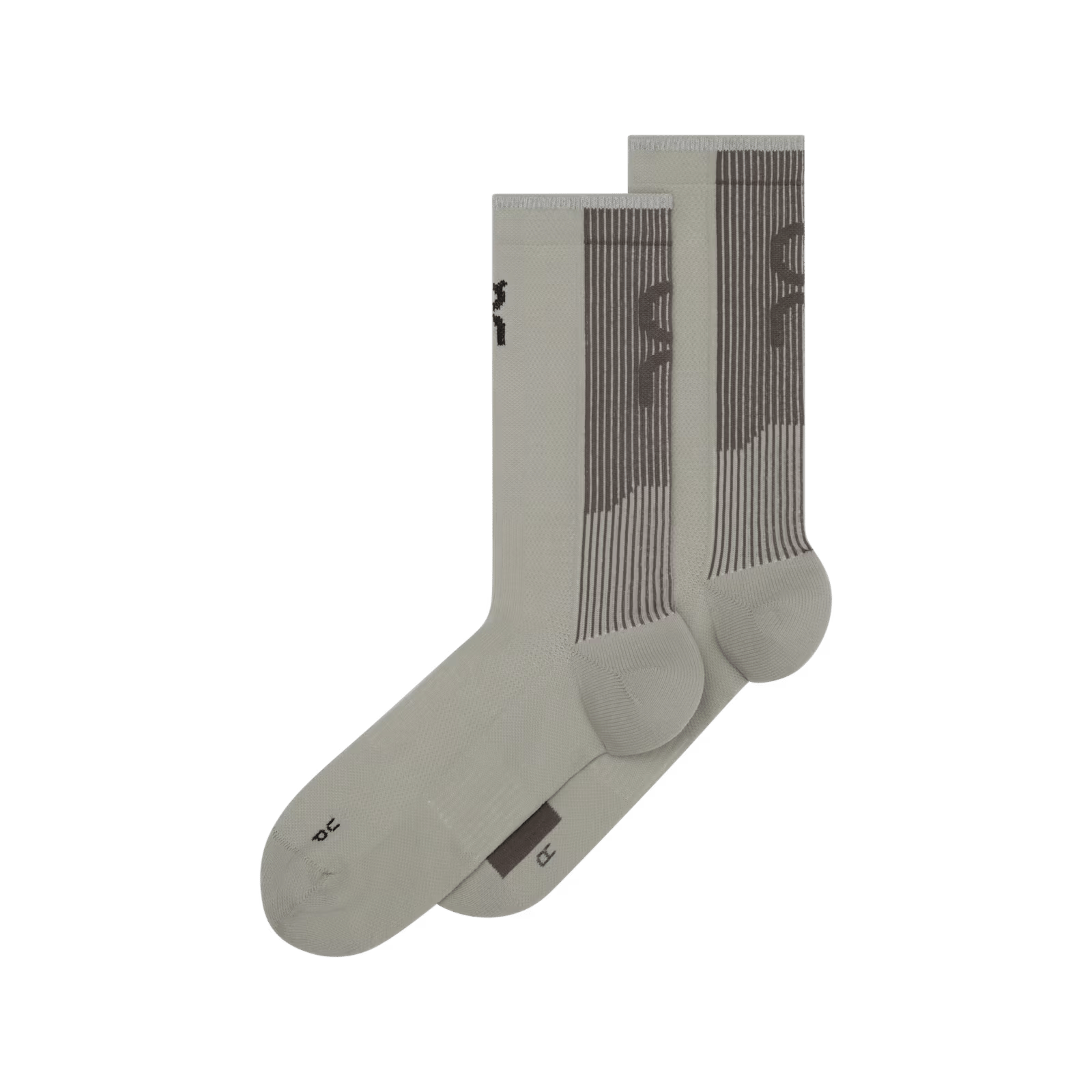 On Performance Run Sock High Brume | Clove