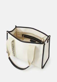 Valentino Candle Tote Bag Naturale/Nero