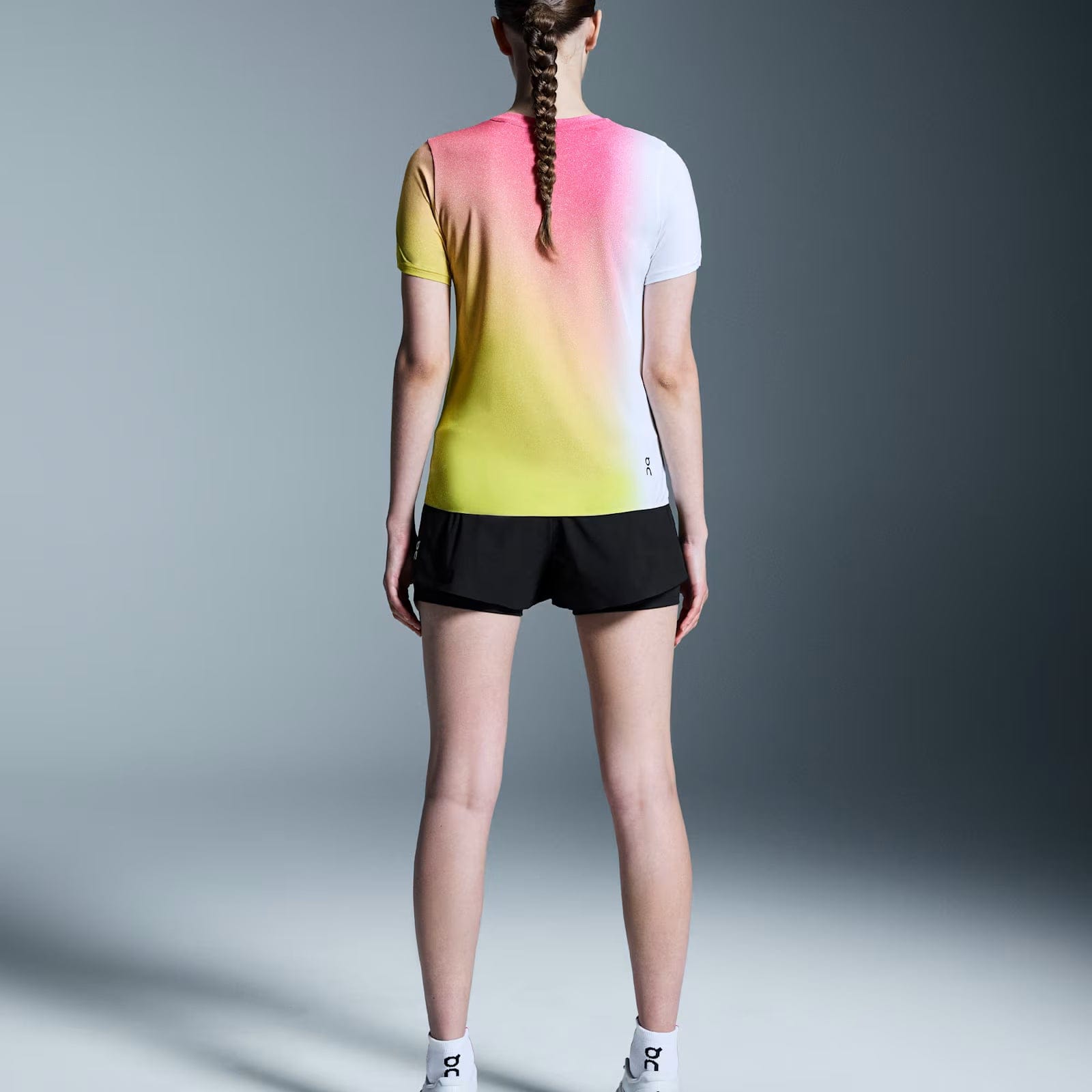 On Court-T White | Lime (Women'S)