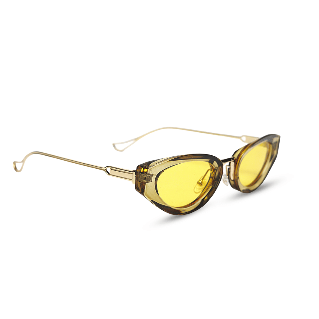 Aurora Yellow Sunglasses