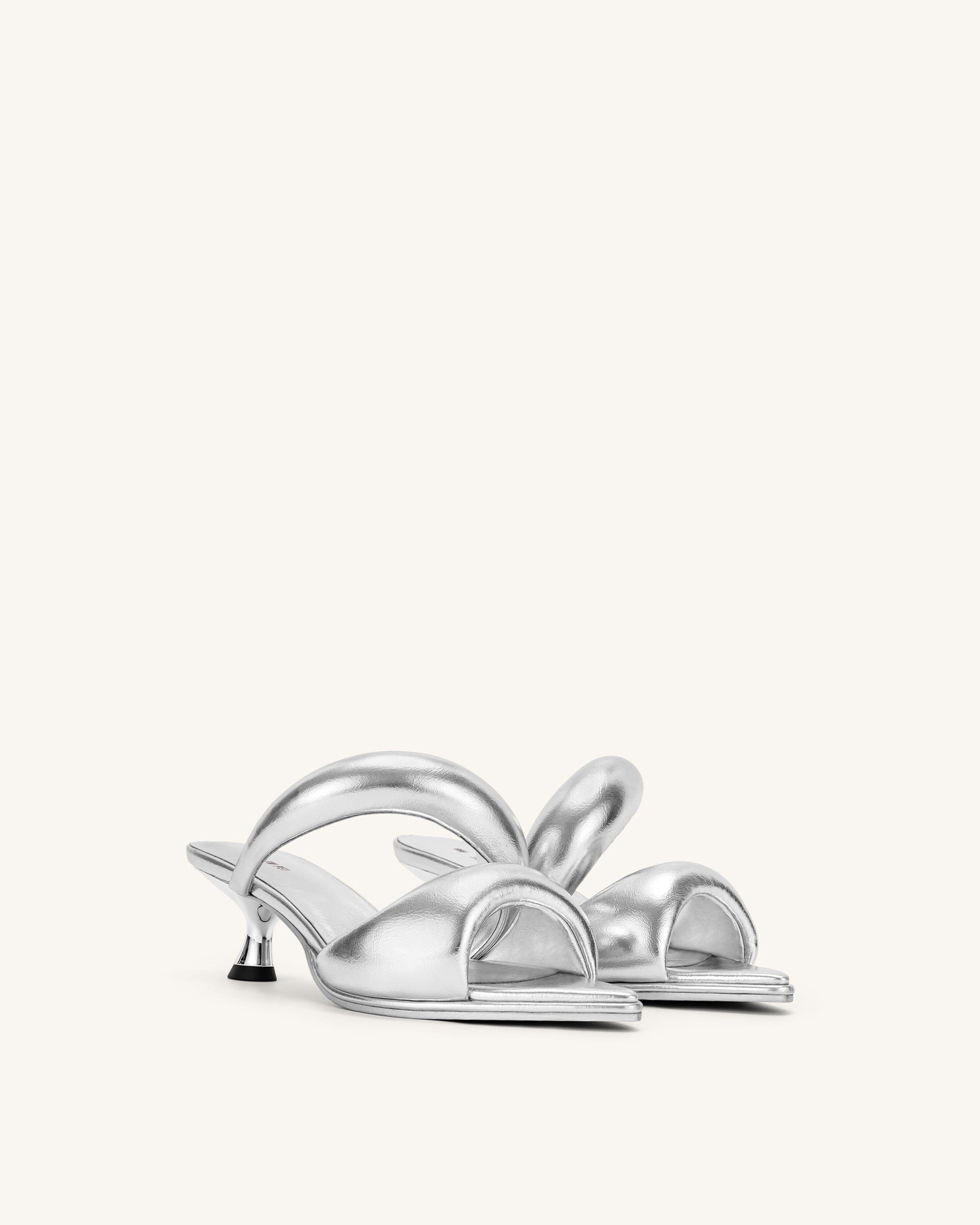 Jw Pei Sara Mule Silver