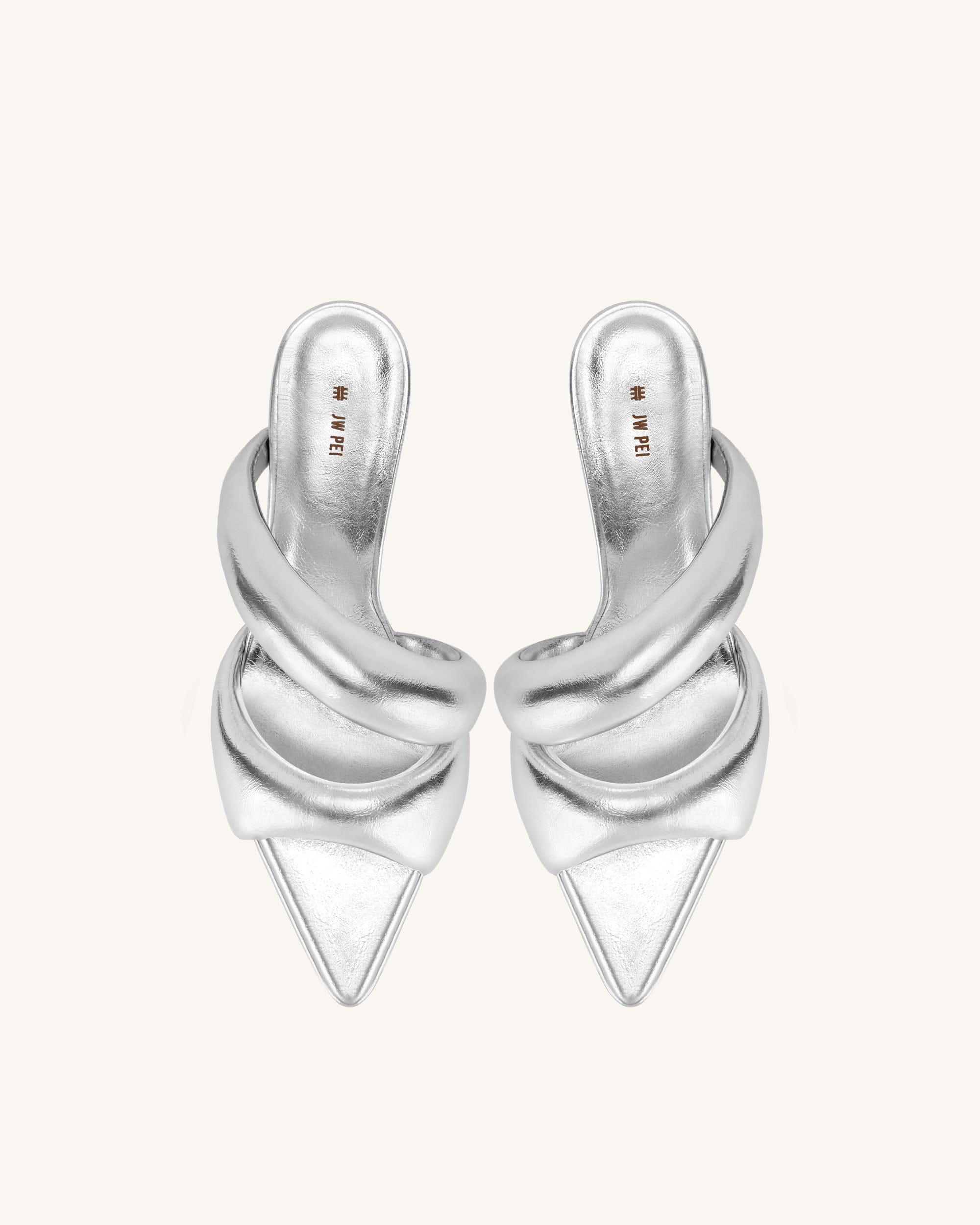Jw Pei Sara Mule Silver