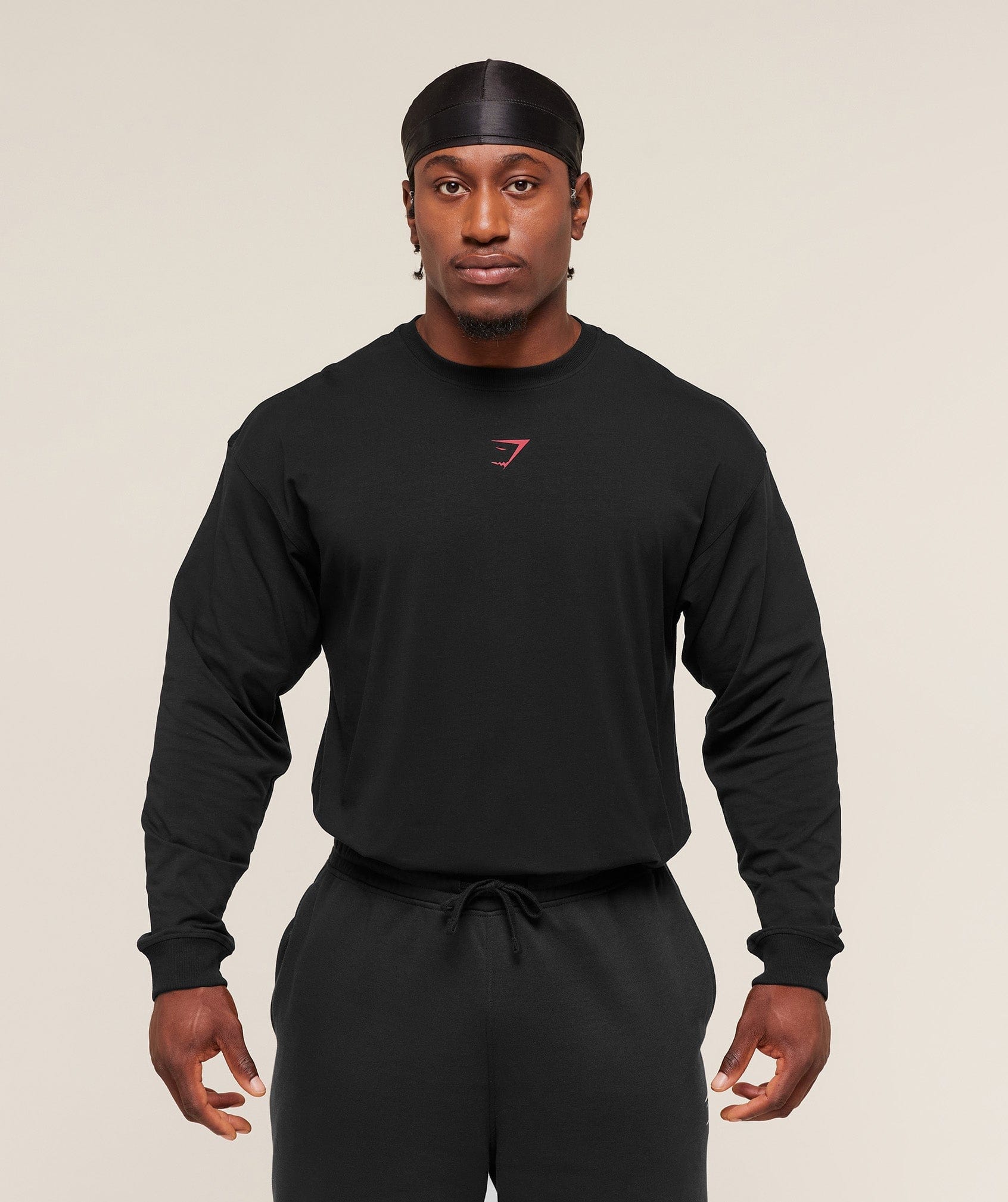 Gymshark Power Long Sleeve T-Shirt Charcoal Core Marl