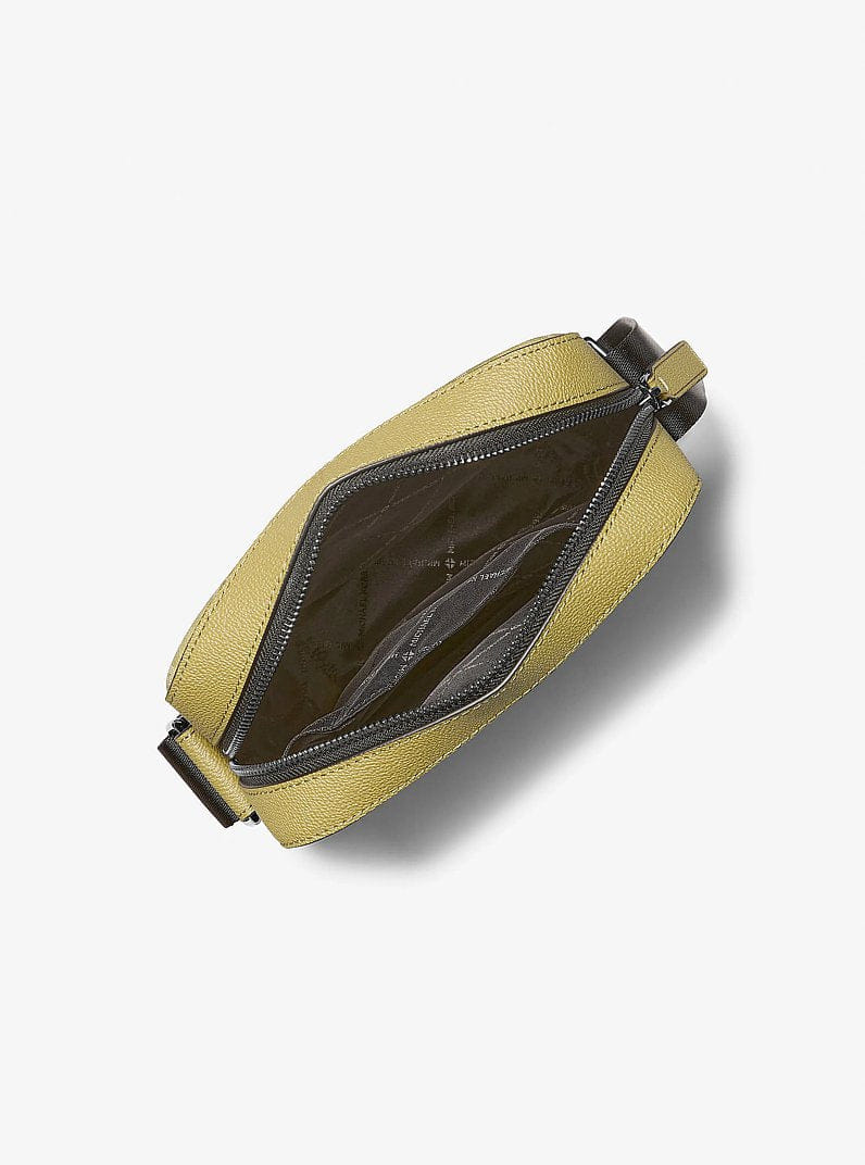 Michael Kors Cooper Signature Logo Flight Bag Oregano