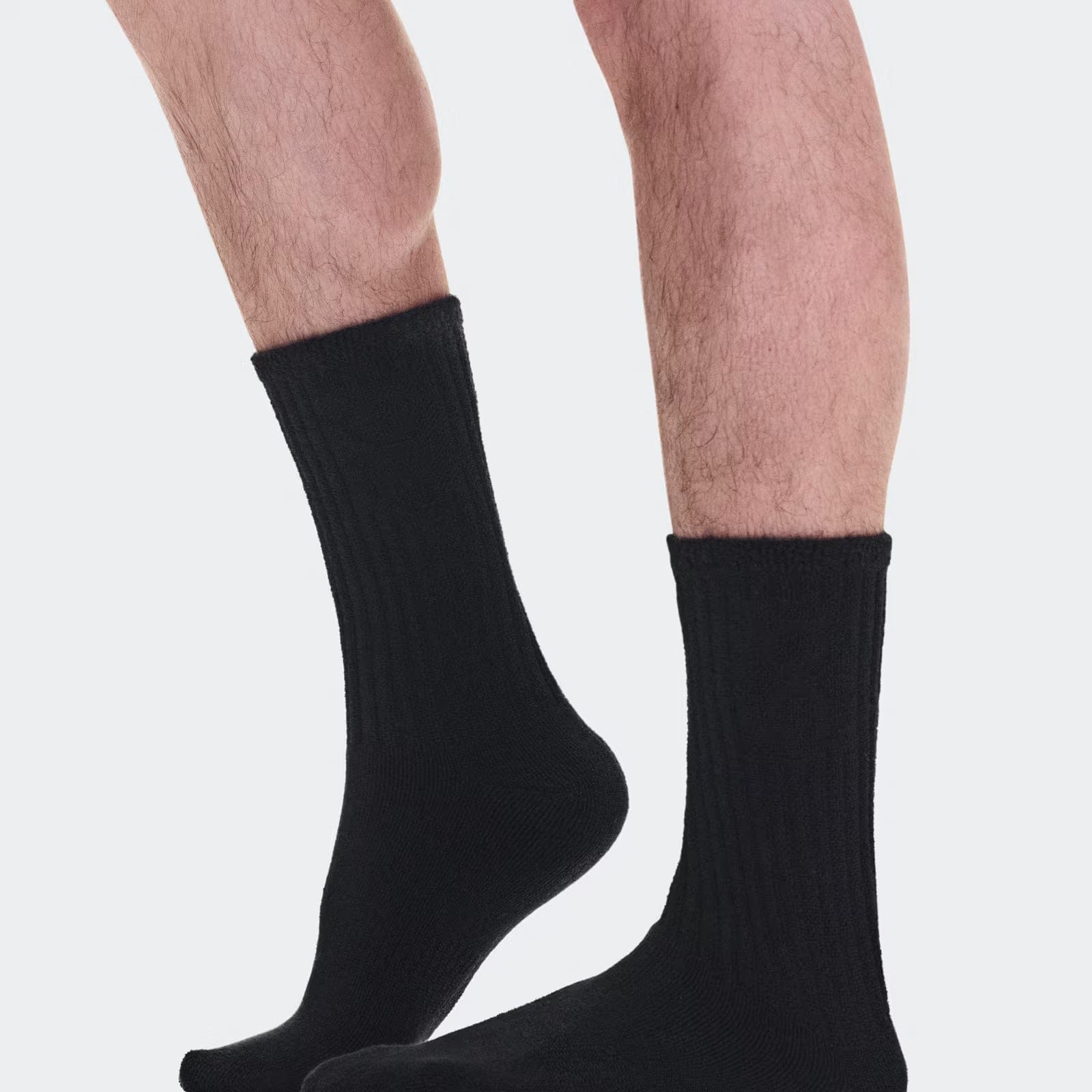On Terry Sock High Black