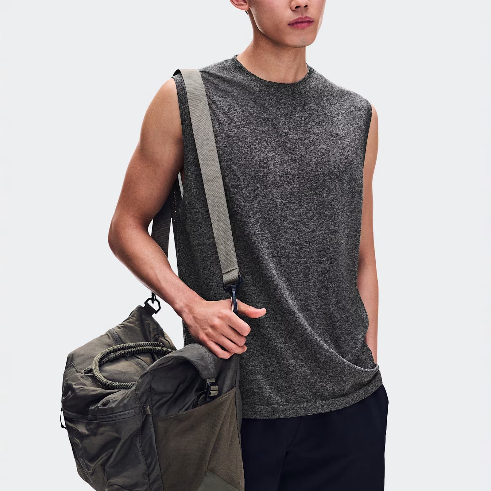On Train Flex Tank Ember Heather
