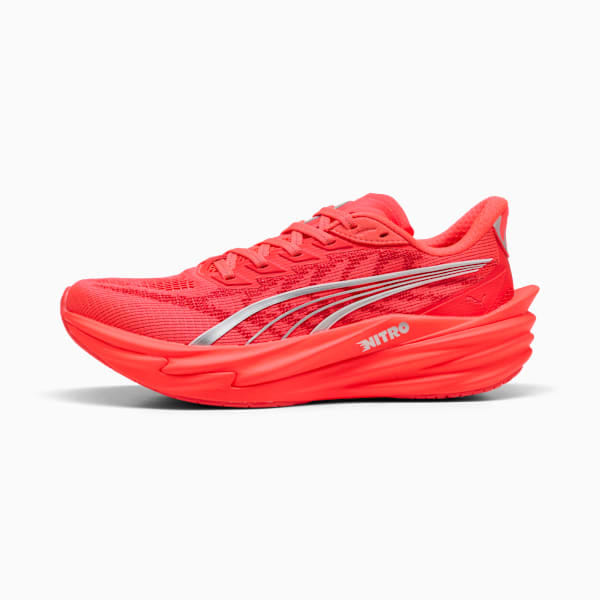 Deviate Nitro™ 4 Women'S Road Running Shoes Ultra Red-Puma Silver