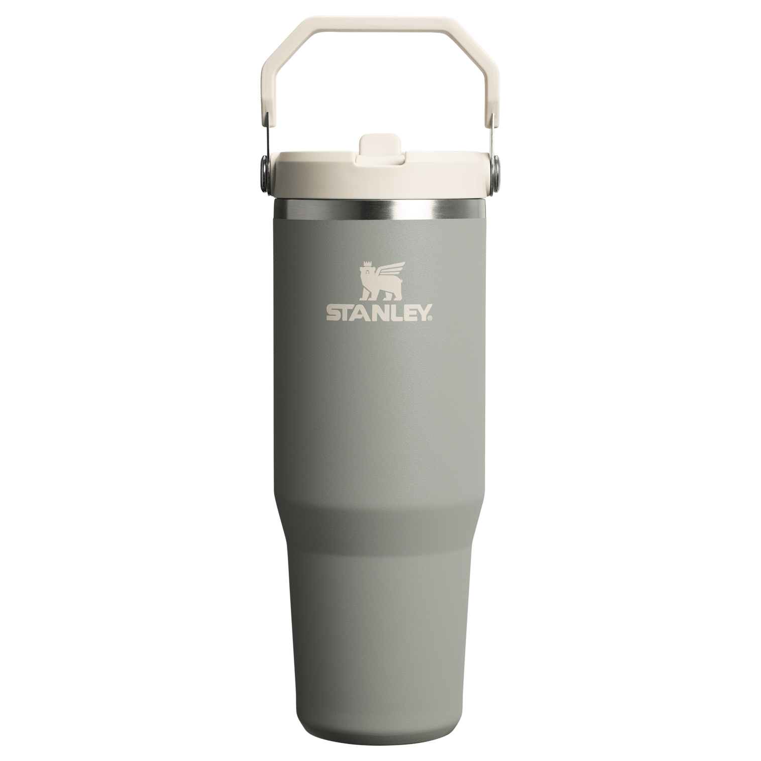 Stanley The IceFlow Flip Straw Tumbler | 30 OZ Sage Grey