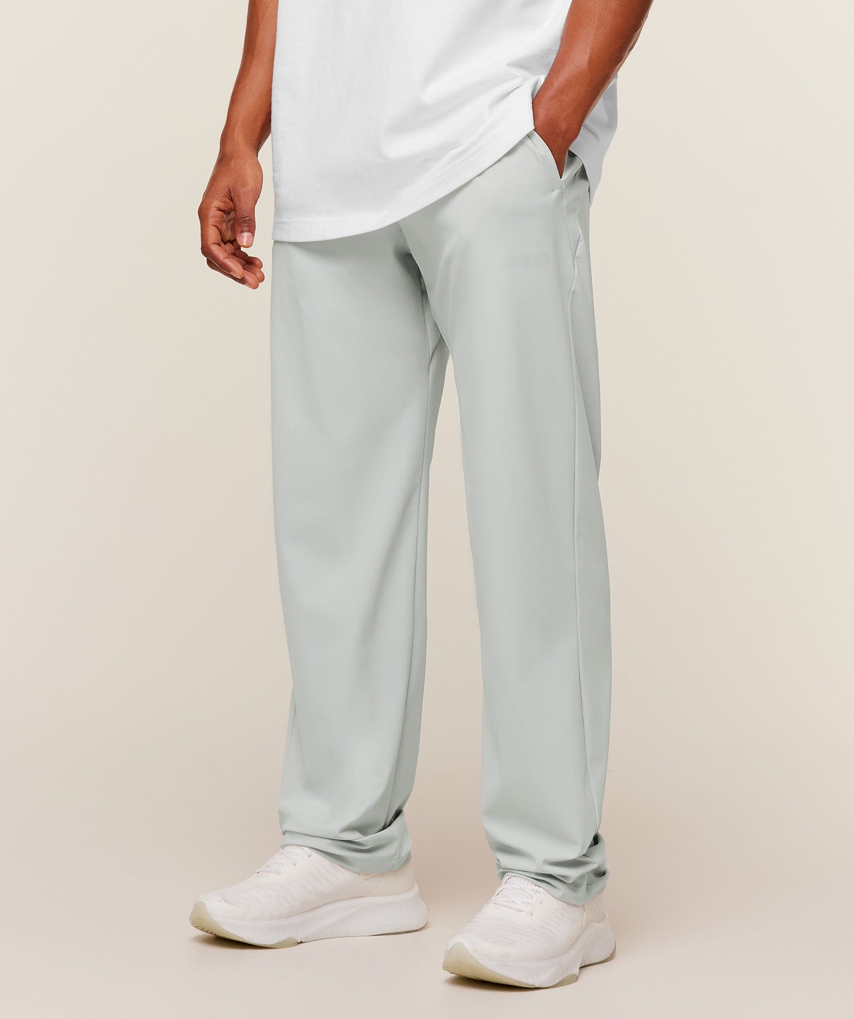 Gymshark Hybrid Joggers Light Grey