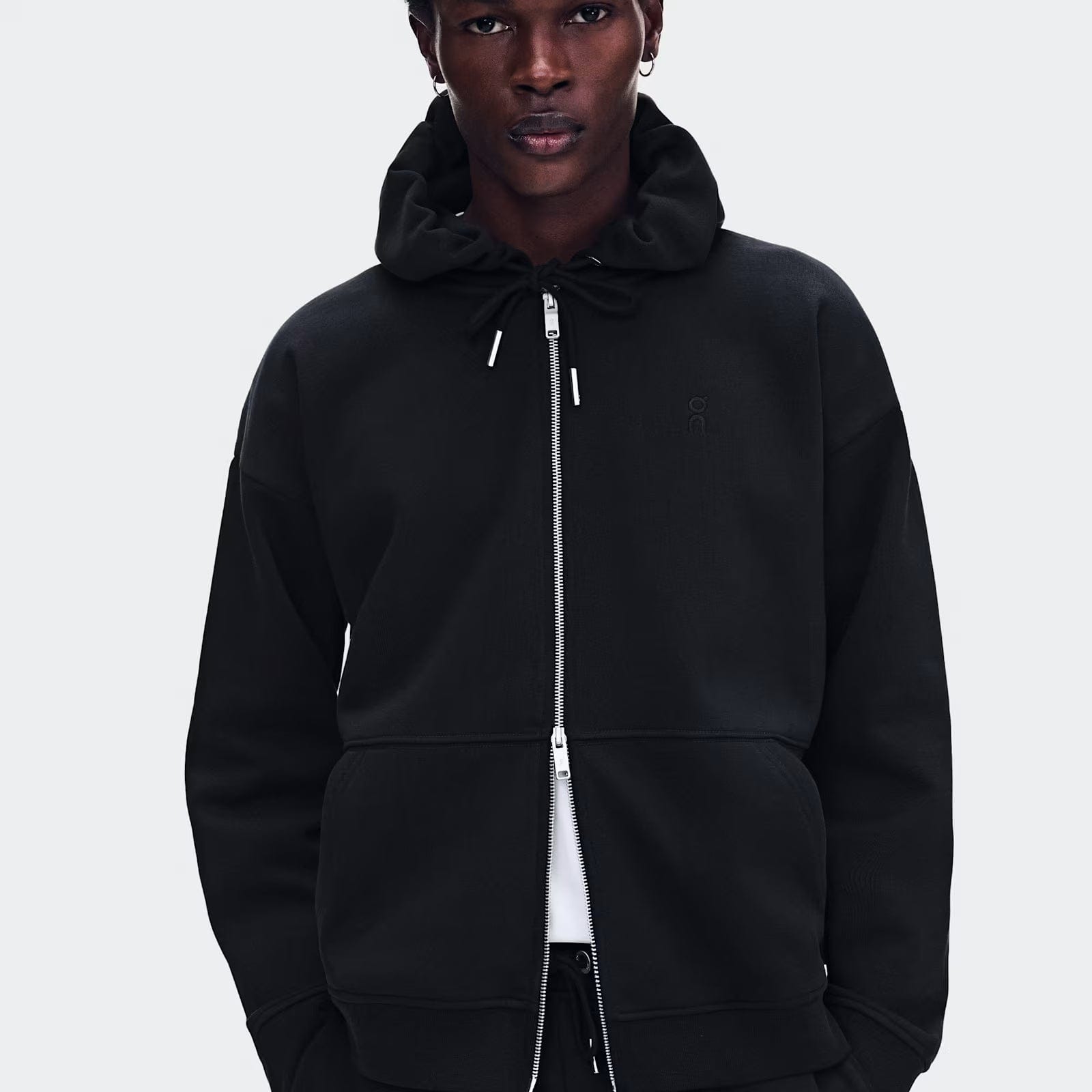 On Club Collective Full Zip Hoodie Black