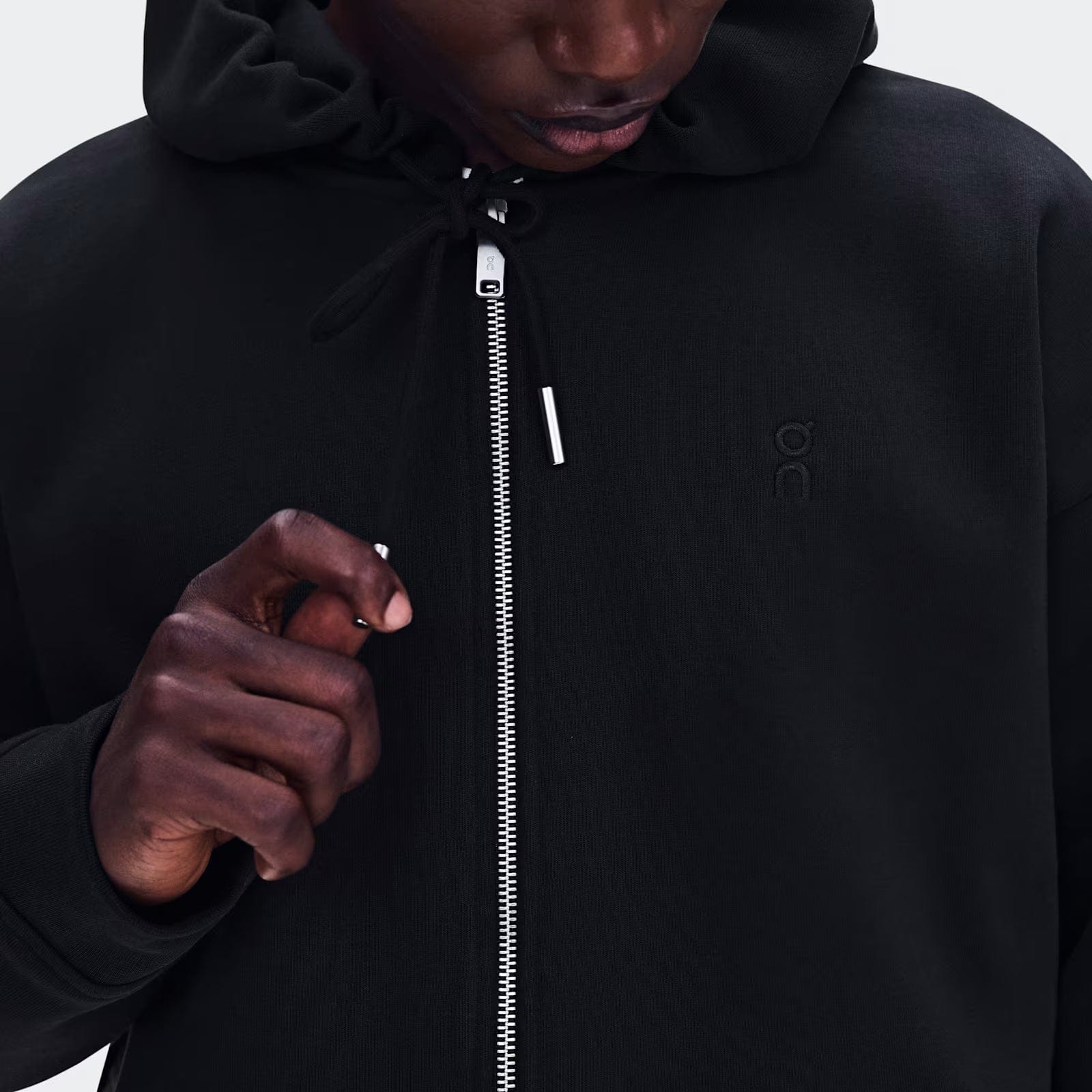 On Club Collective Full Zip Hoodie Black