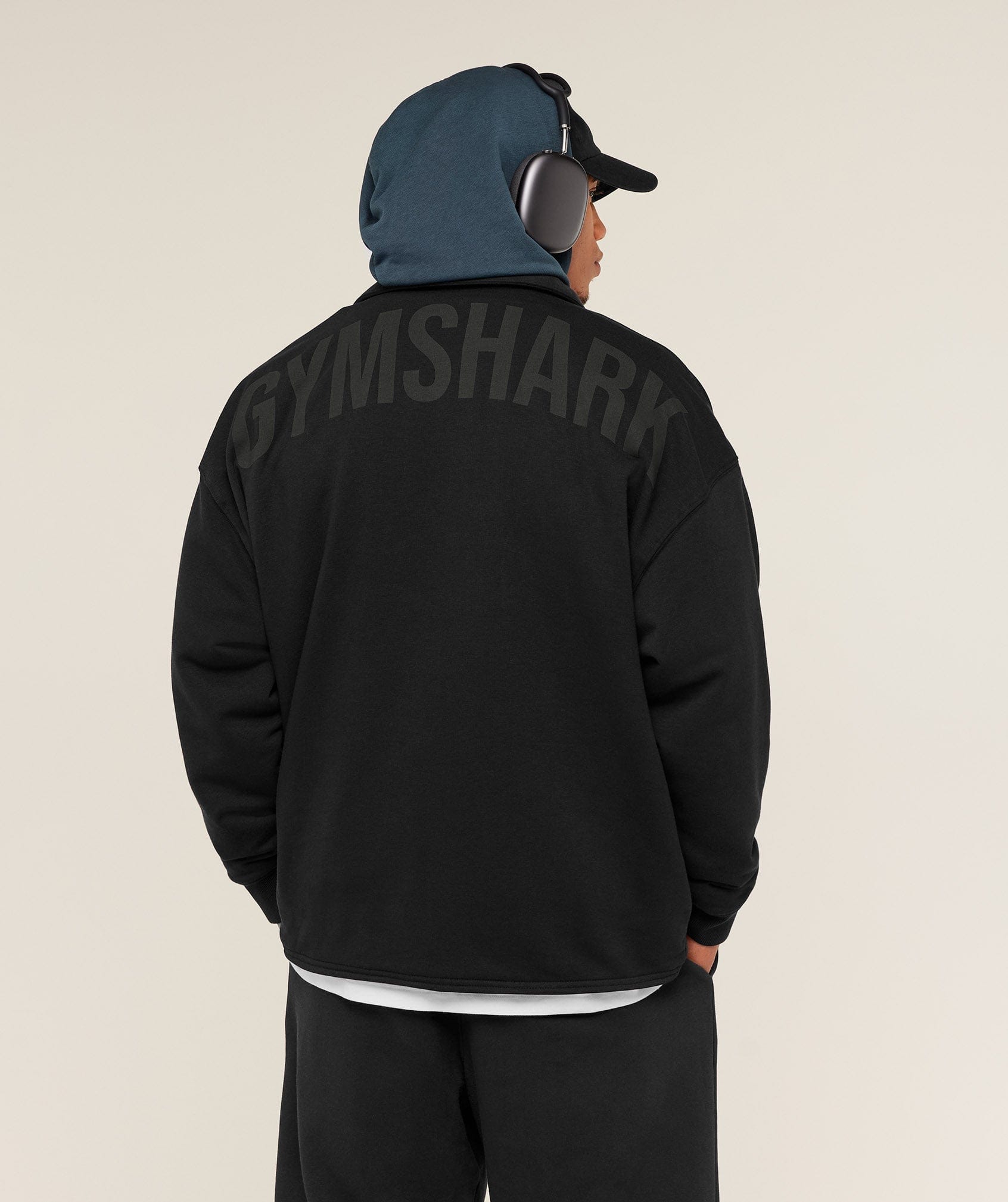 Gymshark Power Coach Jacket Gs Black
