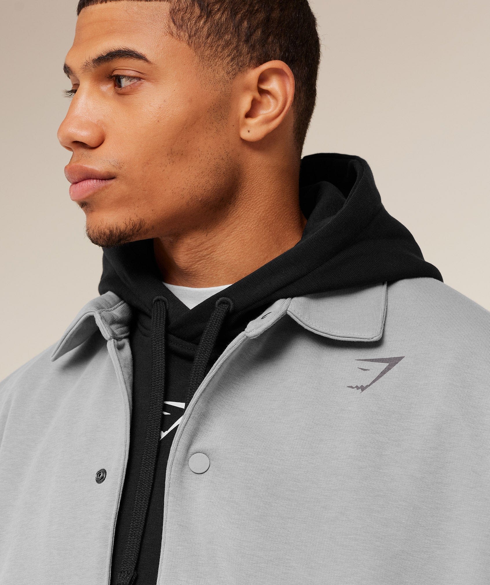 Gymshark Power Coach Jacket Gs Black
