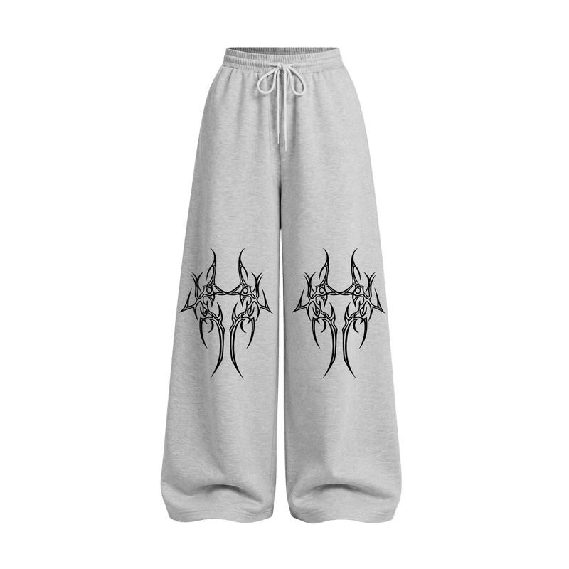 Voyd Inferno Horn Sweatpants Light Gray