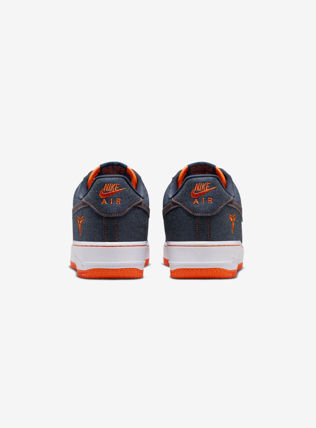 Nike Air Force 1 Low Protro Kobe Bryant Denim Obsidian Safety Orange