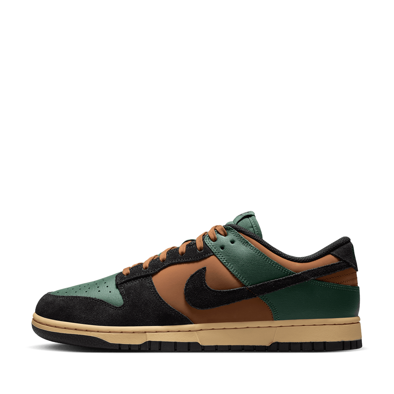 Nike Dunk Low Retro Fir and Light British Tan