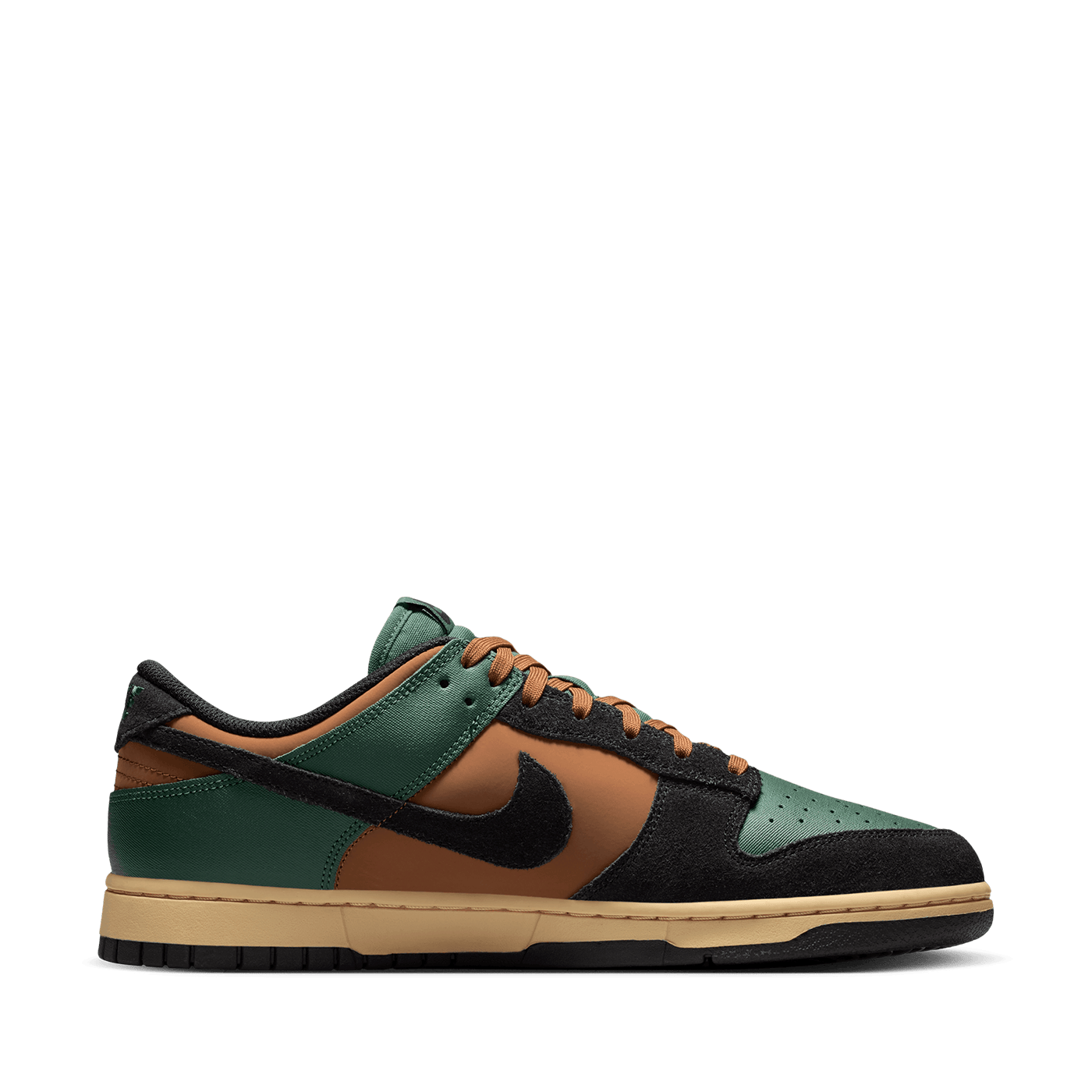 Nike Dunk Low Retro Fir and Light British Tan