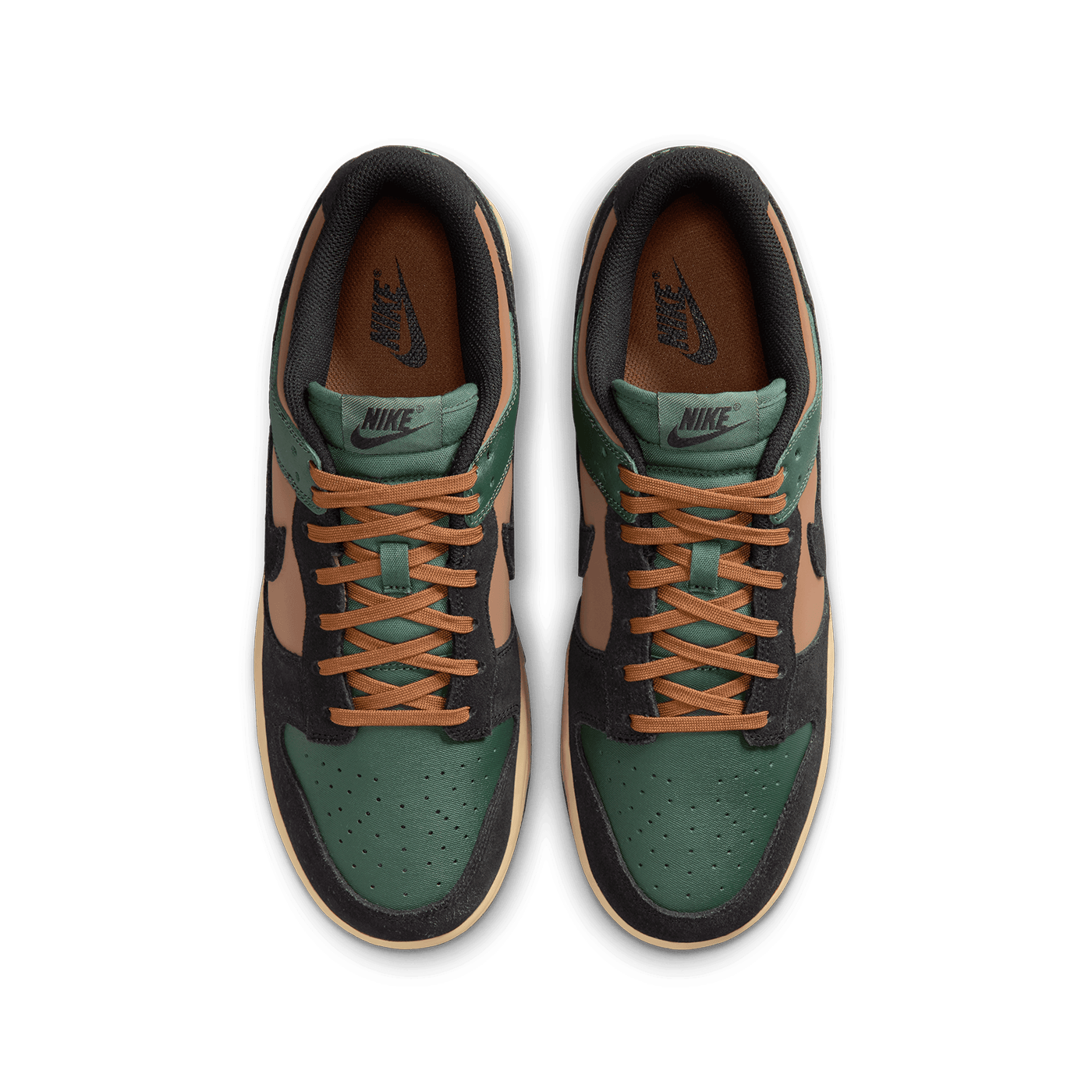 Nike Dunk Low Retro Fir and Light British Tan