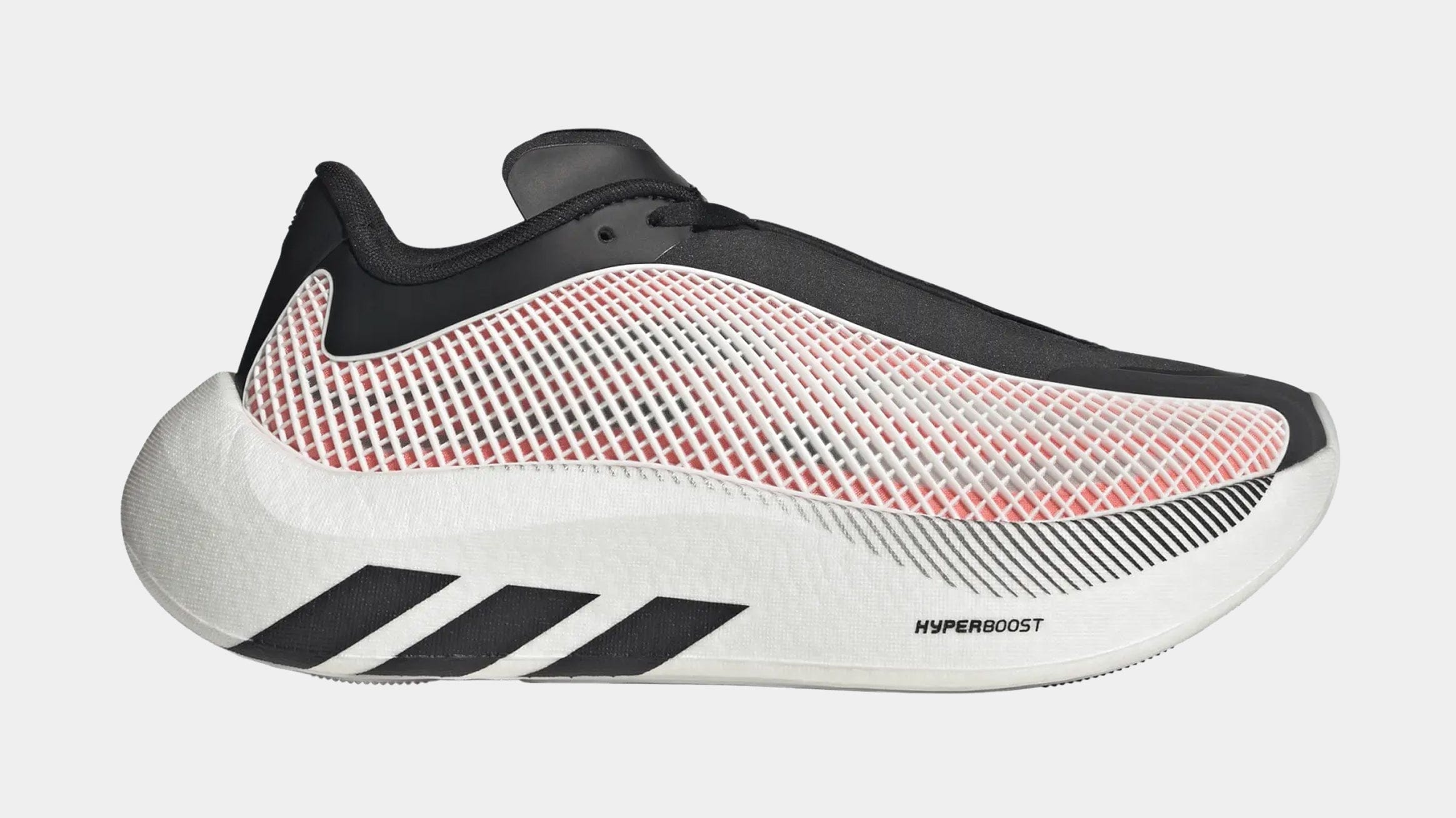 adidas HYPERBOOST EPHR Mens Lifestyle Shoes (Core Black/Solar Red/Cloud White)