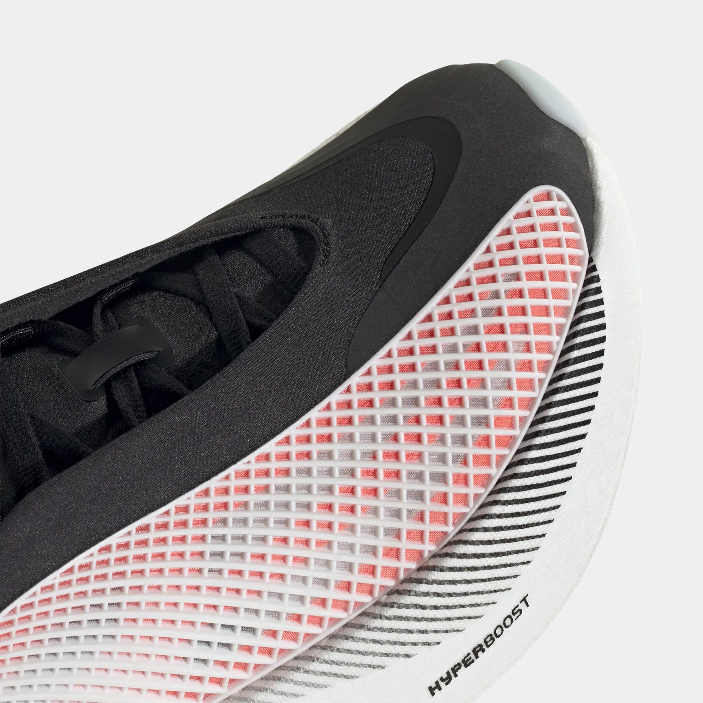 adidas HYPERBOOST EPHR Mens Lifestyle Shoes (Core Black/Solar Red/Cloud White)