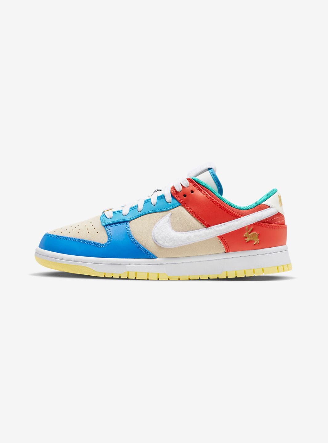 Nike Dunk Low Retro PRM Year of the Rabbit Blue Orange Cream