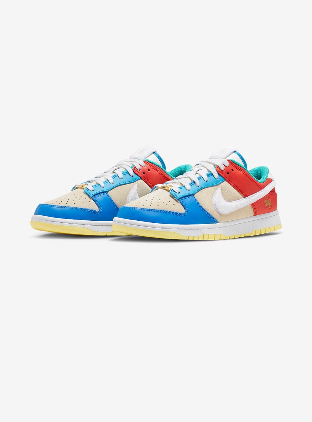 Nike Dunk Low Retro PRM Year of the Rabbit Blue Orange Cream