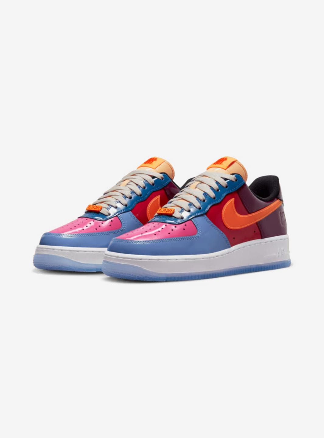 Nike Air Force 1 Low SP Undefeated Multi - Patent Total Orange