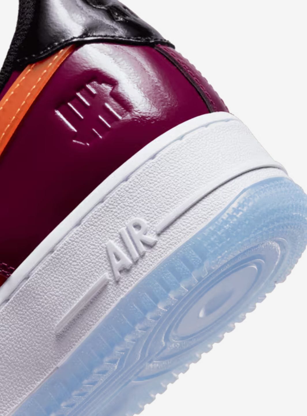 Nike Air Force 1 Low SP Undefeated Multi - Patent Total Orange