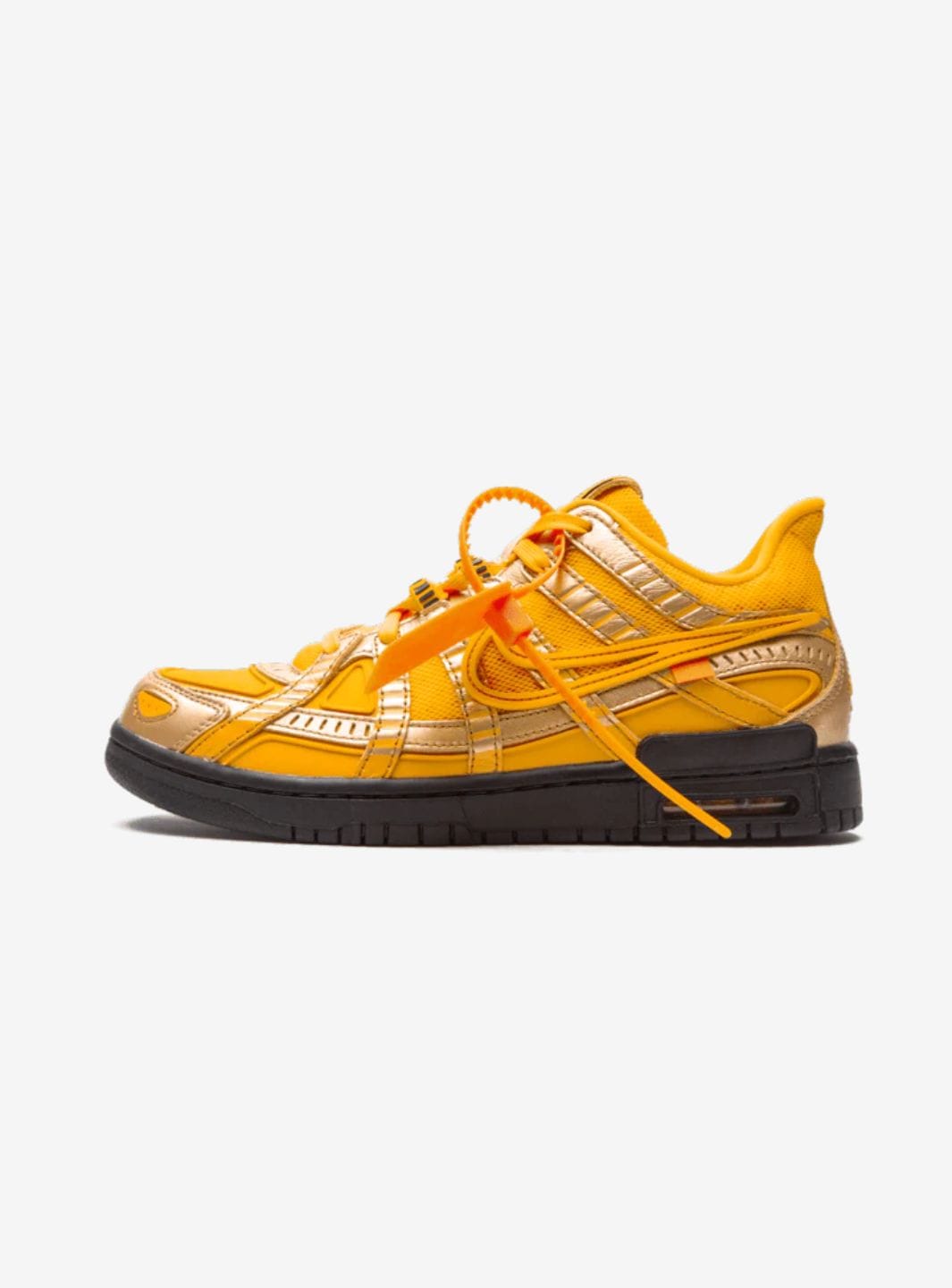 Nike Air Rubber Dunk Off - White University Gold