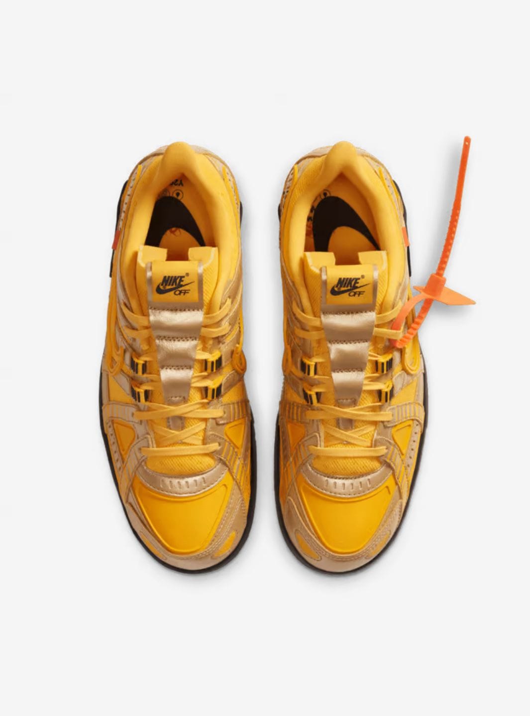 Nike Air Rubber Dunk Off - White University Gold
