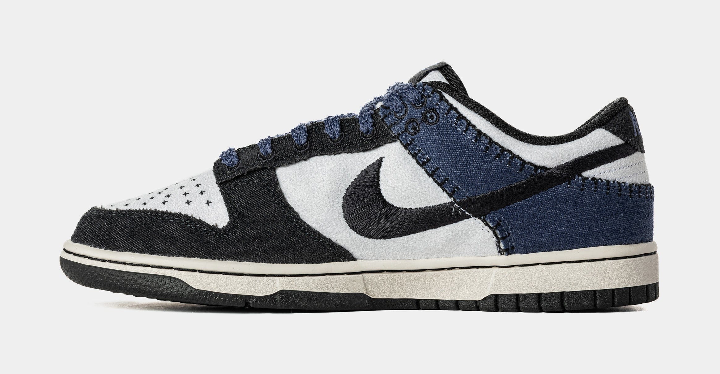 Nike Dunk Low Retro SE Mens Lifestyle Shoes (White/Off Noir/Sanded Purple/White)