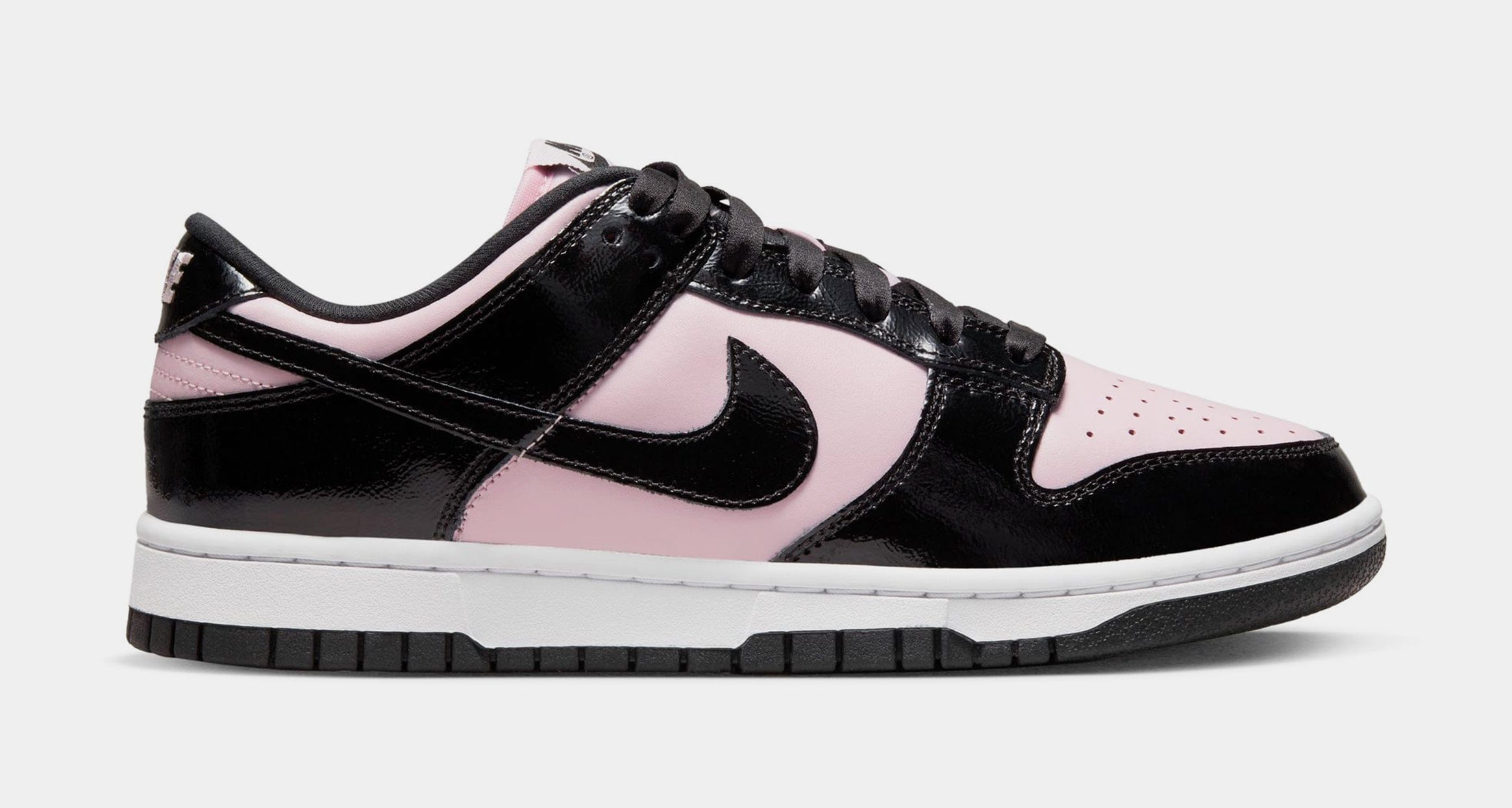 Nike Dunk Low Womens Lifestyle Shoes (Pink Foam/White/Black)