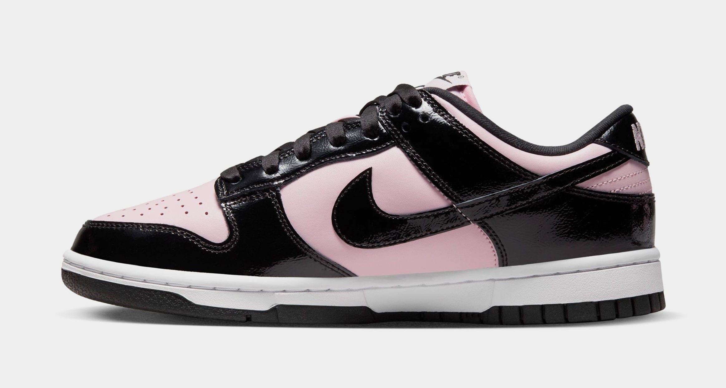 Nike Dunk Low Womens Lifestyle Shoes (Pink Foam/White/Black)