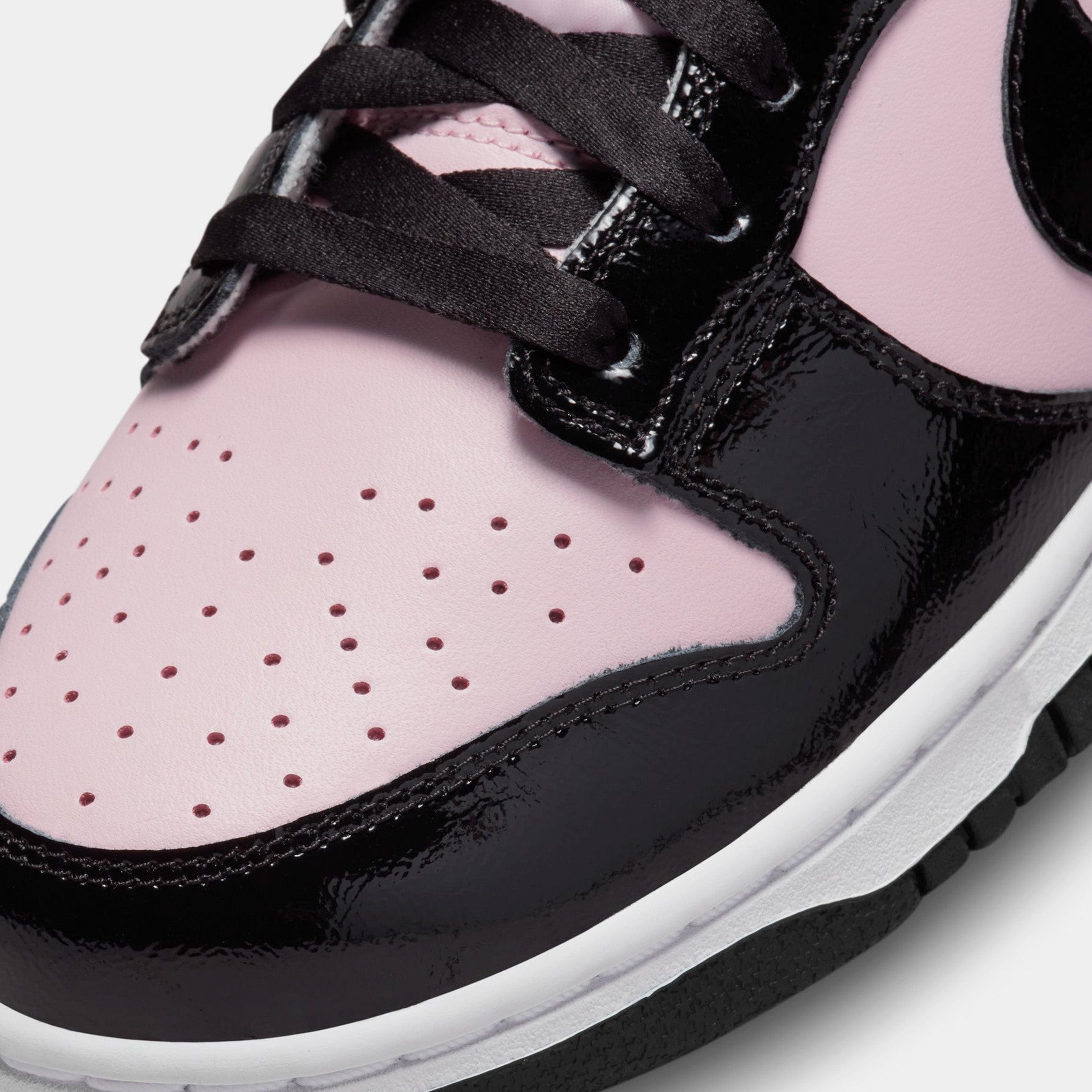 Nike Dunk Low Womens Lifestyle Shoes (Pink Foam/White/Black)