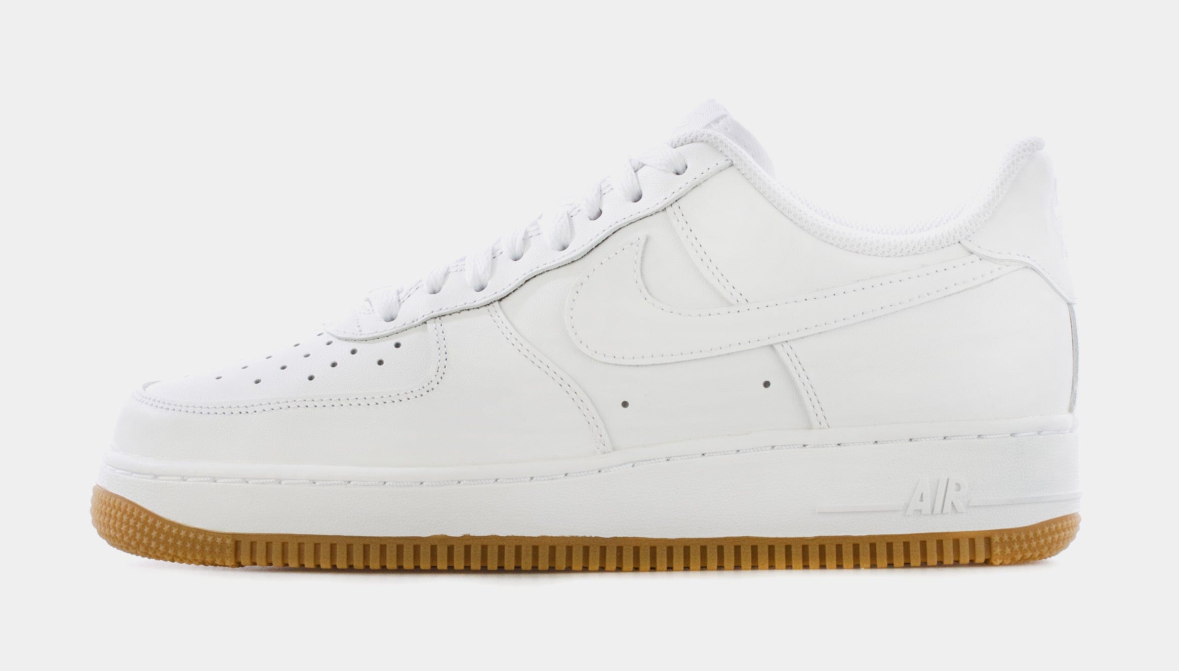 Nike Air Force 1 '07 Mens Lifestyle Shoes (White/Gum)