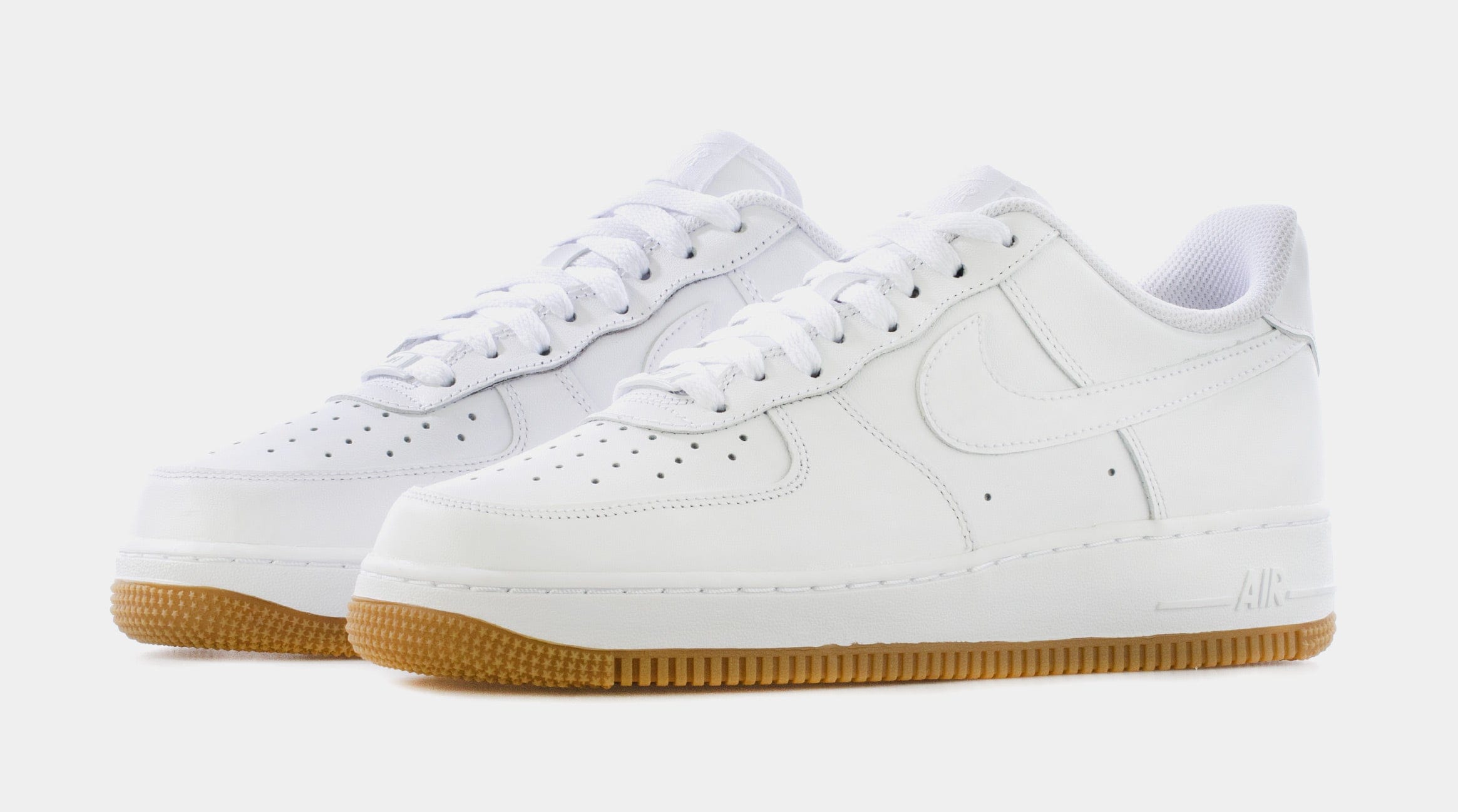 Nike Air Force 1 '07 Mens Lifestyle Shoes (White/Gum)