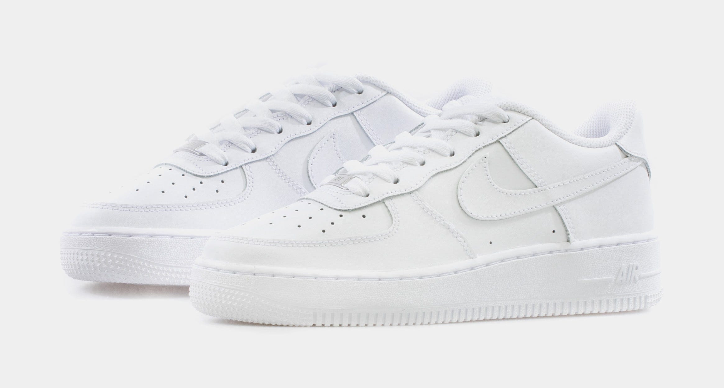 Nike Air Force 1 Low LE Grade School Lifestyle Shoes (White)