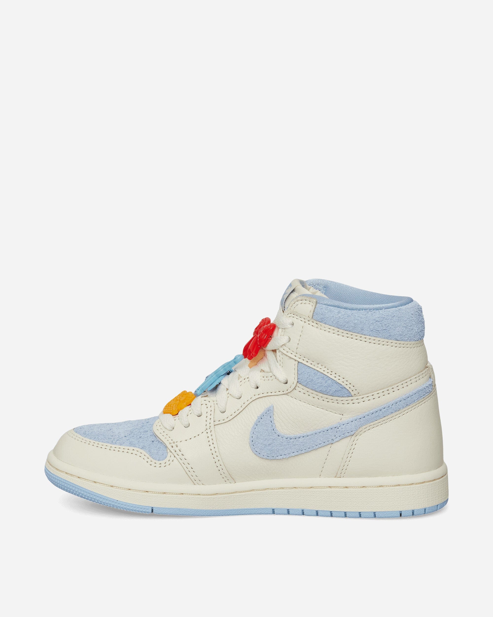 Nike Women's Air Jordan 1 Retro High OG Sneakers Pale Ivory / Psychic Blue