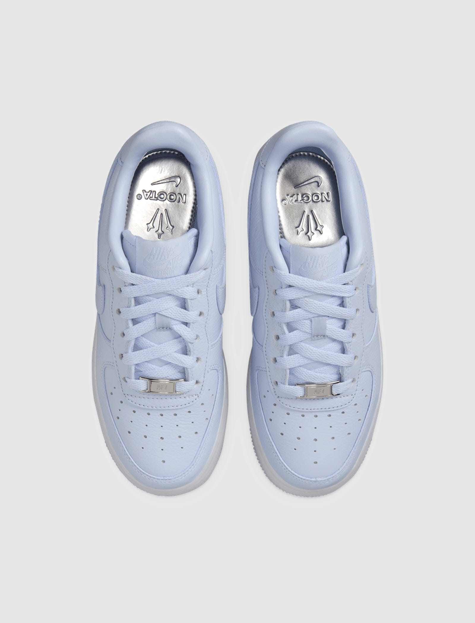 Nike NOCTA AIR FORCE 1 PALEST PURPLE/ COBALT TINT GS