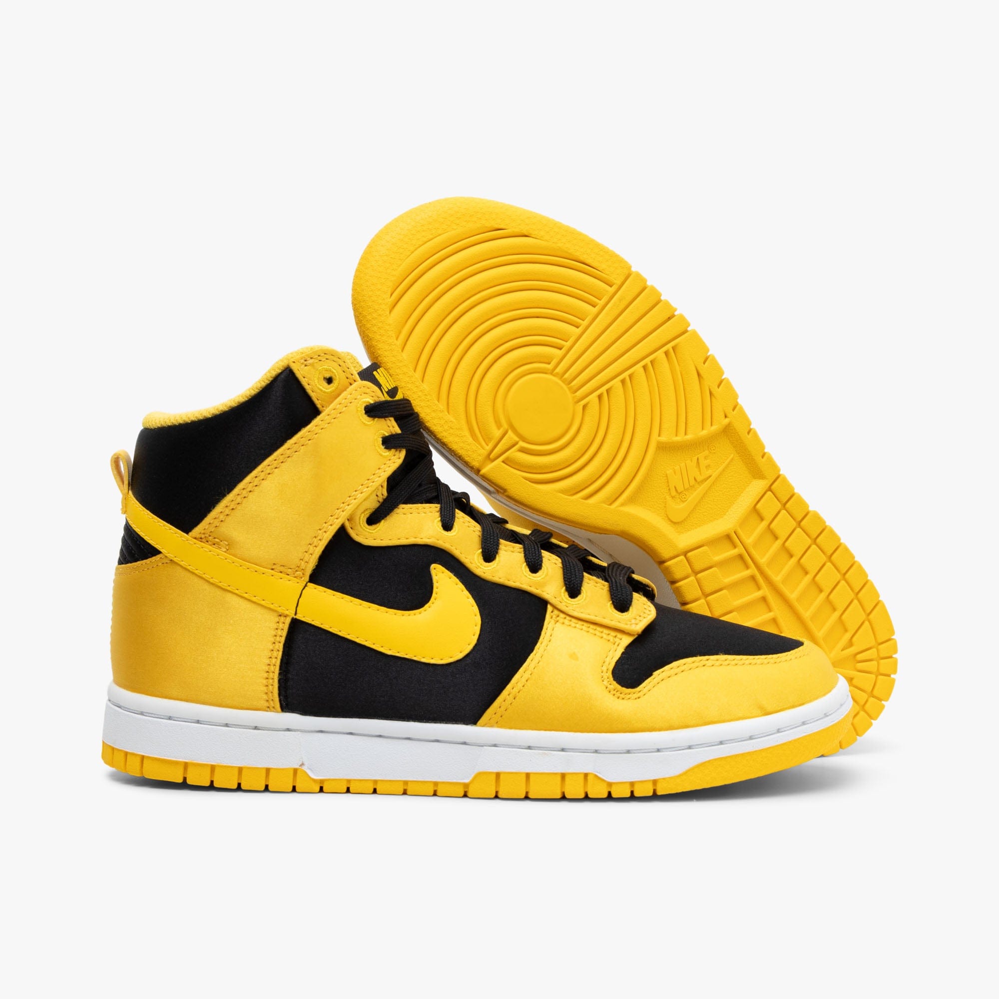 Nike Women's Dunk High Twist Black / Varsity Maize - White