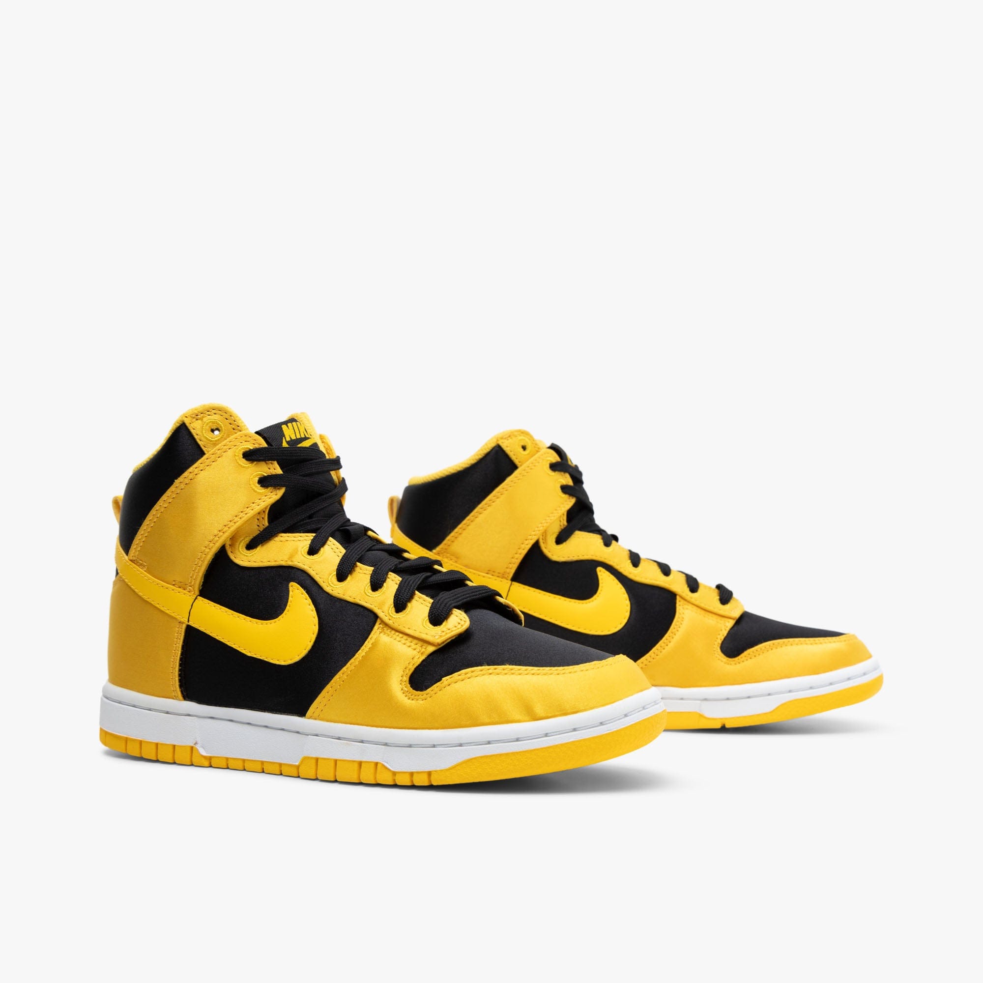 Nike Women's Dunk High Twist Black / Varsity Maize - White