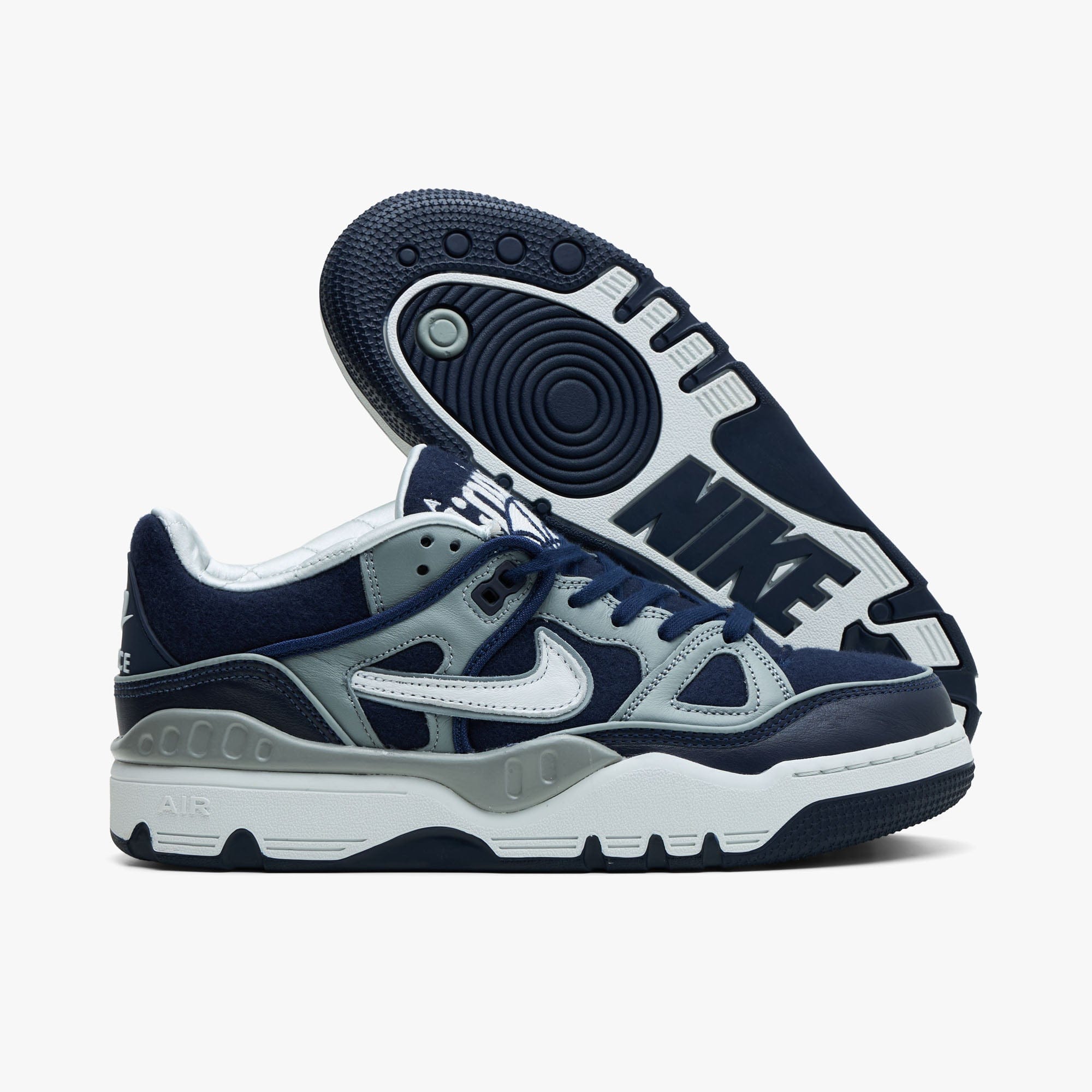 Nike x NIGO Air Force 3 Low SP Midnight Navy / Off White - Grey