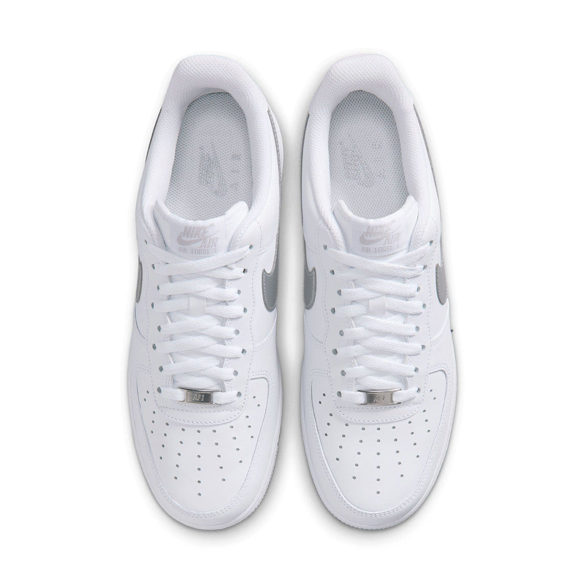 Nike Air Force 1'07 WHITE/METALLIC SILVER